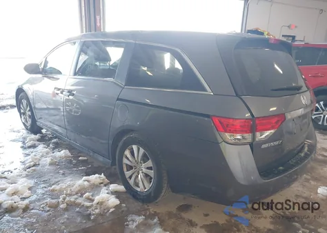 2015 Honda Odyssey Ex-L from USA, damaged, VIN 5FNRL5H69FB105098
